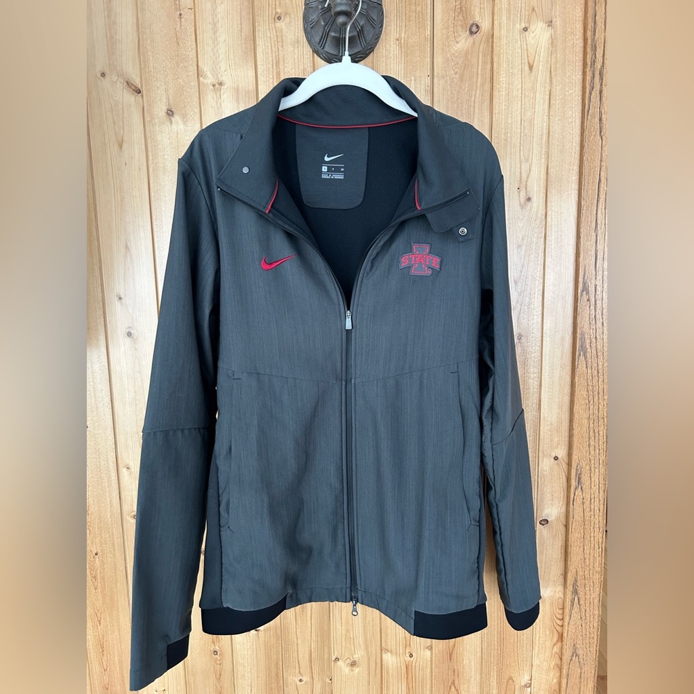 Nike Men’s ISU Black Utility Jacket with Red Accents Size S